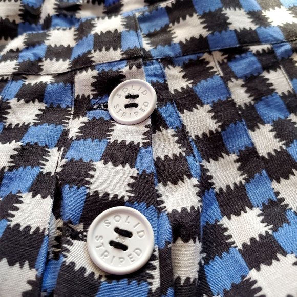 Anthropologie Solid & Striped Checkered Tennis Skirt - Picture 9 of 12